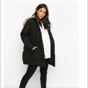 Boohoo Maternity Bomber Jacket